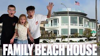 5 STORY BEACH FRONT VACATION HOUSE TOUR | WEDDING WEEK FAMILY VACATION HOME ON THE BEACH