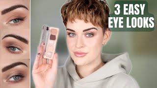 3 Beginner Eyeshadow Looks Using Only 5 Eyeshadows | Natasha Denona Mini My Dream Palette