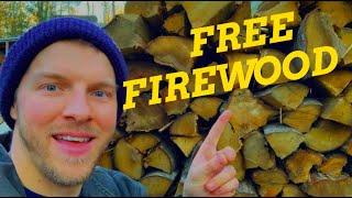 Where To Find FREE Firewood!