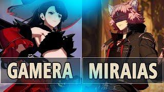 GBVSR:Gamera (Beatrix) Vs Mirais (Seox Sinborne Redeemer)| High Level Gameplay.