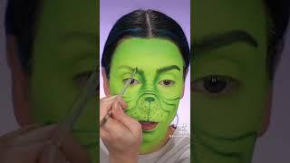 Girl grinch makeup tutorial  #grinch #grinchmakeup #thegrinch #makeupart