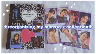  Organizing My Monsta X Collection in a Lucalab A5 Composition Binder