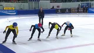 SHORT TRACK KOREA2018/2019 쇼트트랙국가대표선발전 남자500M 준결승 1조