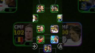 Who is better? | 4-2-2-2 Formation | efootball 2025 mobile #shorts #efootball #pes #viral