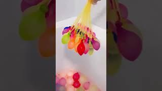 Hundreds of Water balloons #waterballoonsforkids #kids #fun #viral #reel