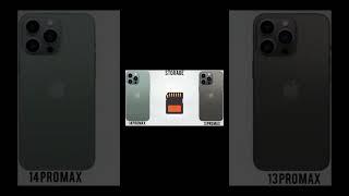 iPhone 14 pro max vs iPhone 13 pro max