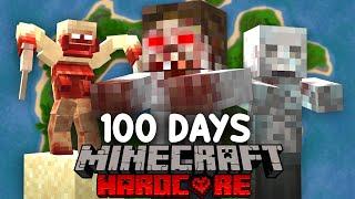 I Survived 100 Days on a ZOMBIE ISLAND in Minecraft...