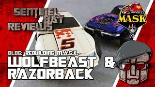 Rebuilding M.A.S.K. #11: Wolfbeast & Razorback, deutsch/German