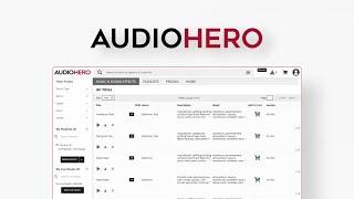 AudioHero AppSumo Black Friday Deal 2024 – High-quality, Royalty-free effects and music