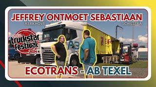 Truckstar Festival 2024: Jeffrey in gesprek met  Sebastiaan van AB Texel | Kooi aap werk. #daf