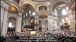 Immortal, invisible, God only wise Hymn - St Paul's Cathedral Platinum Jubilee Service