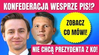 Czy Konfederacja poprzez PiS? Ważne słowa Bosaka