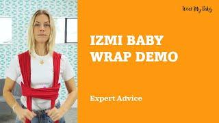  Izmi Baby Wrap Demo | The Easy, Comfy, Best Selling Bamboo Baby Wrap! 