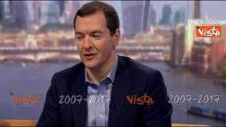 Regno Unito, Osborne: "May morta che cammina"