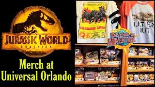 Jurassic World Dominion Merch at Universal Studios Orlando's Islands of Adventure | Jurassic Park