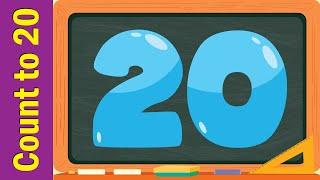 Count to 20 Chant for Children | Learn Numbers 1 to 20 | Learn Counting Numbers | Fun Kids English