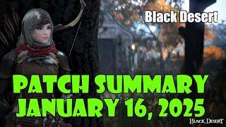 [Black Desert] New Event Region with Snowboarding! Deadeye Balance | Patch Notes Summary