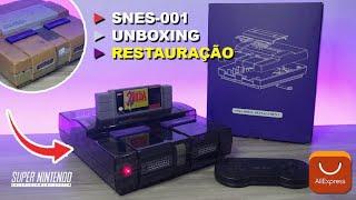 Carcaça Transparente para SUPER NINTENDO (Aliexpress) - BitFunx