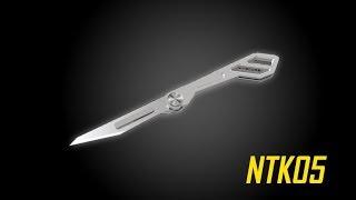 NITECORE NTK05 Titanium Keychain Knife Review