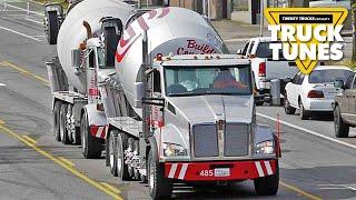 Cement Mixer for Children | Truck Tunes for Kids | Twenty Trucks Channel | Ready-Mix Concrete Truck