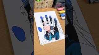 MUICHIRO TOKITO - Demon Slayer / 鬼滅の刃 || Hand Stained Art  Apps AR Drawing #shorts  #demonslayer