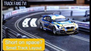 Track #87 - Scalextric 2021: No Space at home!? Check out the Small Scalextric Track Layout