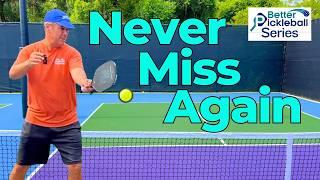 Fix your Volleys into the Net with this How to Pickleball Video