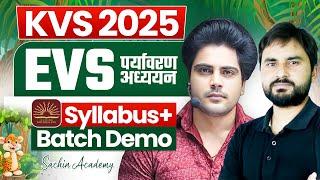 KVS 2025 PRT EVS DEMO by Sachin Academy live 11am