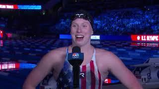 Lilly King Dominates 100m Breaststroke To Qualify For Tokyo