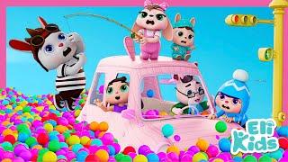 Colorful Ball River +More | Eli Kids Songs & Cartoons