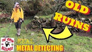 METAL DETECTING ABANDONED HOUSE AND CHURCH WELSH ADVENTURES