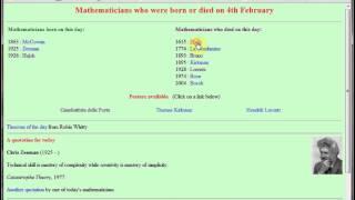 Mr Barton's Web Whizz Video 19 - Maths History