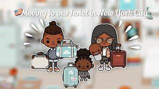 Moving to our new hotel in New York City! (VOICED) l Itz Toca Naomi l Toca Life World l