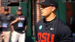 Florida State's Myles Bailey home run vs. Oregon State in Corvallis super regional