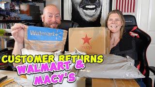 I bought MACY'S & Walmart Customer Returns Pallet