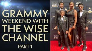 Grammy Weekend With The Wise Channel | What It's Like To Go To The Grammys | Family Vlog