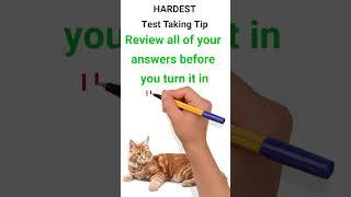 This is the HARDEST Test Taking Tip ️ #testtips #examtips #testtakingtips