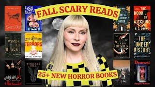 25+ Horror Reads to Scare You This Spooky Season | New Release Books to Read This Fall + Autumn