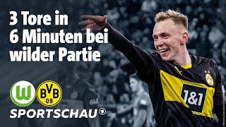 VfL Wolfsburg – Borussia Dortmund Highlights Bundesliga, 15. Spieltag | Sportschau Fußball