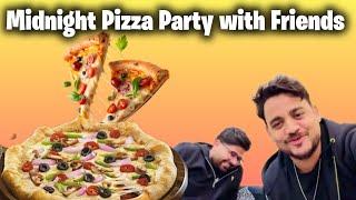 Pizza max pizza party  midnight party with friends | pizza lovers | food party | foodis boys