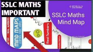SSLC MATHS MIND MAP | Important | Sathish all in one Kannada