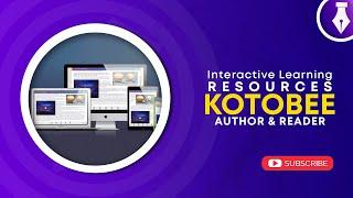 Development of Interactive Learning Resources: Kotobee Author and Reader