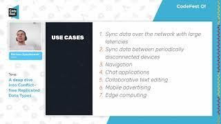 #Backend Bartosz Sypytkowski. A deep dive into Conflict-free Replicated Data Types