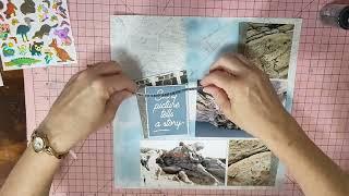 Kit Conspiracy Week 1/Life is Art with Monica Hayward #scrapbooking #kitconspiracy