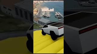 Tesla Cybertruck Stairs Test