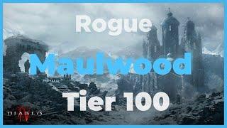 Diablo 4 - Rogue Nightmare Tier 100 - Maulwood