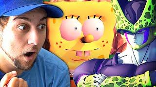 WHAT DID YOU SAY?! | Kaggy Reacts to Cell VS Banjo-Kazooie, Bayonetta, Spongebob 2 and Mario & Luigi