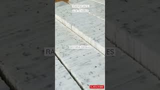 Makrana white Albeta marble. Albeta marble tiles. White Albeta marble cut pieces. Albeta marble