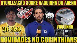 NOVIDADES SOBRE A VAQUINHA! GOLEIRO HUGO ATÉ 2028! NOVO TIME ESCALADO POR RAMON!