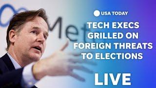 Watch: Senate Intelligence Committee grills tech execs on foreign threats to elections